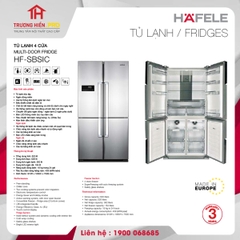 TỦ LẠNH 4 CỬA HAFELE HF-SBSIC