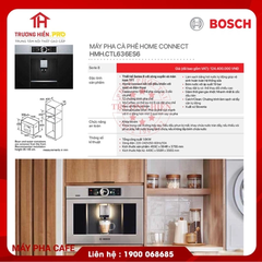 MÁY PHA CÀ PHÊ BOSCH CTL636ES6