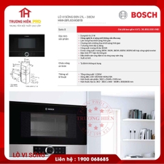 LÒ VI SÓNG BOSCH BFL634GB1B