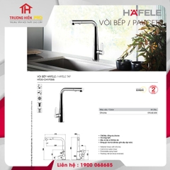 VÒI BẾP HAFELE HT20-CH1P295