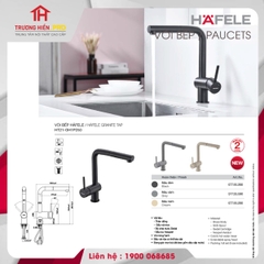 VÒI BẾP HAFELE HT21-GH1P25Q