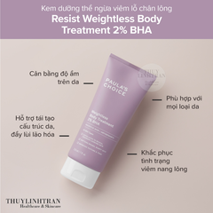 PLC Weightless Body Treatment 2% BHA