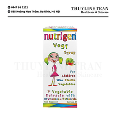 NUTRIGEN Vegy Syrup for Infant older than 12 months, 200ml
