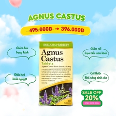 H&B Femlieve Agnus Castus 4mg 60 Tablets