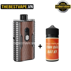 Combo Cloudflask 3 + 1 tinh dầu freebase tự chọn