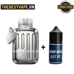 Combo ( 1 Aspire - Rill X Silver ) + ( 1 tinh dầu Salt Nic tuỳ chọn )