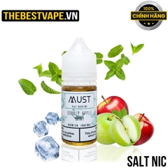 Must - DOUBLE APPLE MINT ( Táo Xanh Táo Đỏ Lạnh ) - Salt Nicotine