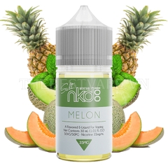 Naked Melon ( Dưa Lưới Dứa Dưa Gang Lạnh  ) SALTNICOTINE 30ml 35mg - Tinh dầu vape Mỹ chính hãng Naked100