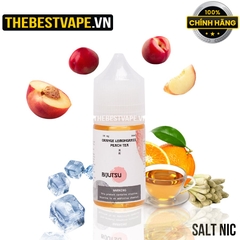 Bijutsu - ORANGE LEMONGRASS PEACH TEA ( Trà Đào Cam Sả Lạnh ) - Salt Nicotine