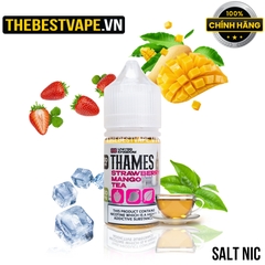 Thames - STRAWBERRY MANGO TEA ( Trà Dâu Xoài Lạnh ) - Salt Nicotine