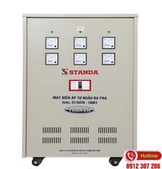 Biến áp tự ngẫu 3 pha 100kva