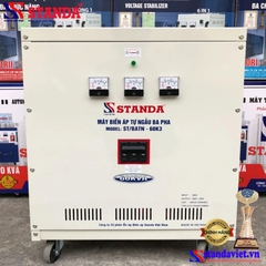 Biến áp tự ngẫu Standa 60KVA thế hệ mới