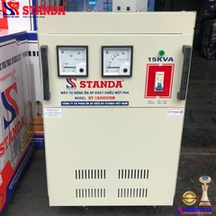 Ổn Áp Standa 15kVA Dải 90V-250V thế hệ mới dây đồng 100%