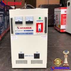 Ổn áp Standa 10KVA điện áp 150V -250V dây đồng 100% thế hệ mới