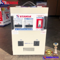 Ổn áp Standa 5KVA DRI điện áp 50V - 250V dây đồng 100% thế hệ mới