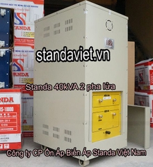 Standa 40kVA 2 Pha Lửa Chính Hãng