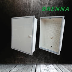 Tủ điện đáy nhựa âm tường 30x40x11 Brenna