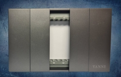 Mặt 1 lỗ cỡ nhỏ Vanni xám,