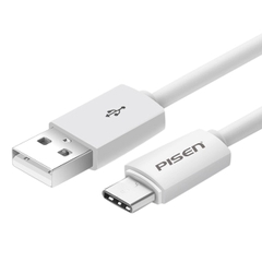 Cáp sạc Pisen USB Type-C 2.4A (cho Samsung, Oppo, Xiaomi, ...) hộp giấy