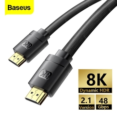Dây HDMI 2.1 8K cao cấp Baseus High Definition Series (HDMI to HDMI Cable , 8K Video Adapter Cable)