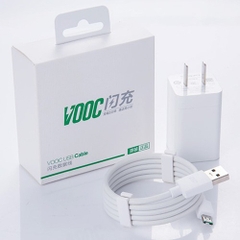 Bộ sạc nhanh VOOC 3.0 chính hãng OPPO chân Micro USB dài 1m