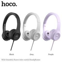 Tai nghe chụp HOCO W21 - Jack 3.5mm