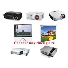 Cho thuê máy chiếu, màn chiếu giá hợp lý