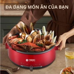 Nồi Lẩu Điện Lòng 4L Có Thể Tách Rời Mishio MK348