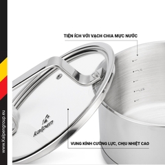 Quánh Inox 304 Cao Cấp Kalpen Gliter