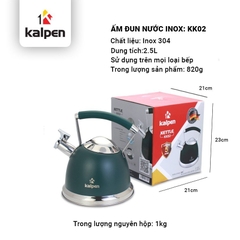 Ấm Đun Nước Inox Cao Cấp Kalpen KK02