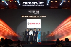 TẬP ĐOÀN SƠN HÀ TIẾP TỤC LỌT TOP 100 DOANH NGHIỆP ĐƯỢC YÊU THÍCH 2025