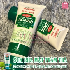 Sữa Rửa Mặt Tràm Trà Dr. Morita Tea Tree Oil Control Anti Acne Face Wash