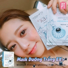 Mặt Nạ My Beauty Diary Ngọc Trai Đen Ex+ Xanh - My Beauty Diary Moisture Power Brightening Black Pearl EX+ 6pcs