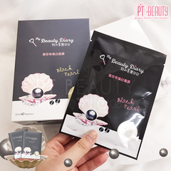 Mặt Nạ My Beauty Diary Ngọc Trai Đen - Black Pearl Mask 8pcs