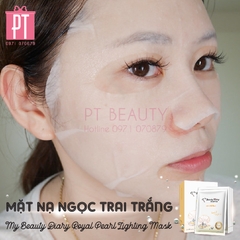 Mặt Nạ Ngọc Trai Trắng My Beauty Diary Royal Pearl Lighting Mask 8pcs