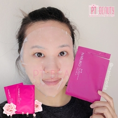 Mặt Nạ Cấp Ẩm Sâu Naruko Rose & Botanic HA Aqua Cubic Hydrating Mask EX 10pcs
