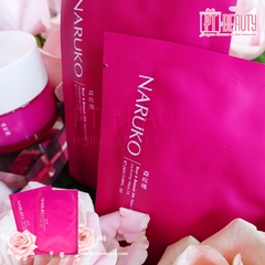 Mặt Nạ Cấp Ẩm Sâu Naruko Rose & Botanic HA Aqua Cubic Hydrating Mask EX 10pcs