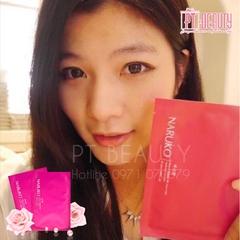 Mặt Nạ Cấp Ẩm Sâu Naruko Rose & Botanic HA Aqua Cubic Hydrating Mask EX 10pcs