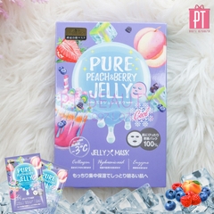 Mask Thạch Jelly Dâu Đào Sexylook hộp 3 miếng (màu tím)