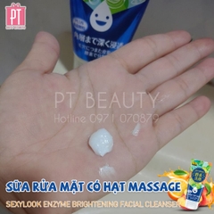 Sữa Rửa Mặt Lên Men Có Hạt Massage Sexylook Enzyme Massaging Facial Cleanser 120g