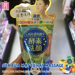 Sữa Rửa Mặt Lên Men Có Hạt Massage Sexylook Enzyme Massaging Facial Cleanser 120g