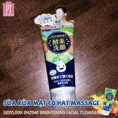 Sữa Rửa Mặt Lên Men Có Hạt Massage Sexylook Enzyme Massaging Facial Cleanser 120g