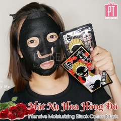 Mặt Nạ Hoa Hồng Đỏ Sexylook Intensive Moisturizing Black Cotton Mask 5pcs