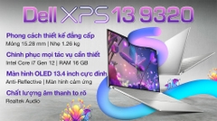 [Mới 100%] DELL XPS 13 Plus 9320 (2022) màu đen và bạc trắng