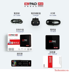 BOX TIVI EVPAD 3S.   - XEM TRUYỀN HÌNH CHÂU Á HƠN 1000 KÊNH