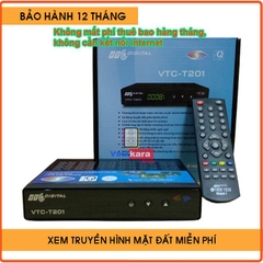 Đầu thu kỹ thuật số DVD -T2. VTC T201 nhiều kênh, chất lượng,