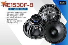 Loa bass rời NEO 4 tấc, bass 40cm MAXO NE1530F-8