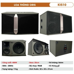 Loa Karaoke Oris KI510, Bass 25cm, 400w
