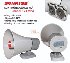 Loa phóng thanh Sunrise xe tải MK-101 MP3