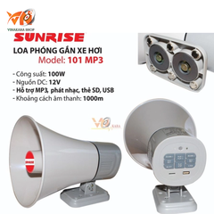 Loa phóng thanh Sunrise xe tải MK-101 MP3